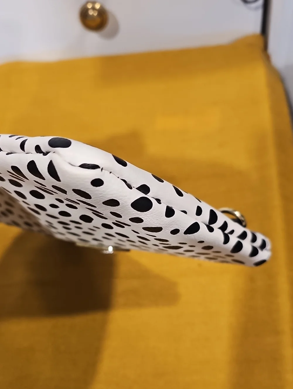 Luv Betsey By Betsey Johnson Dalmation Print Wristlet Clutch NWOT